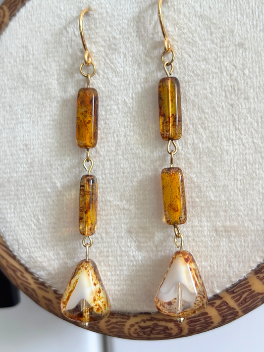 Caramel Macchiato Earrings