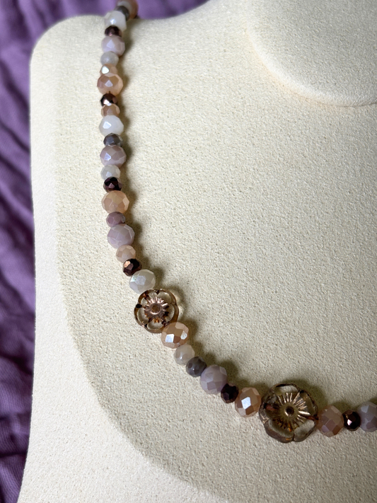 Fall Floral Necklace