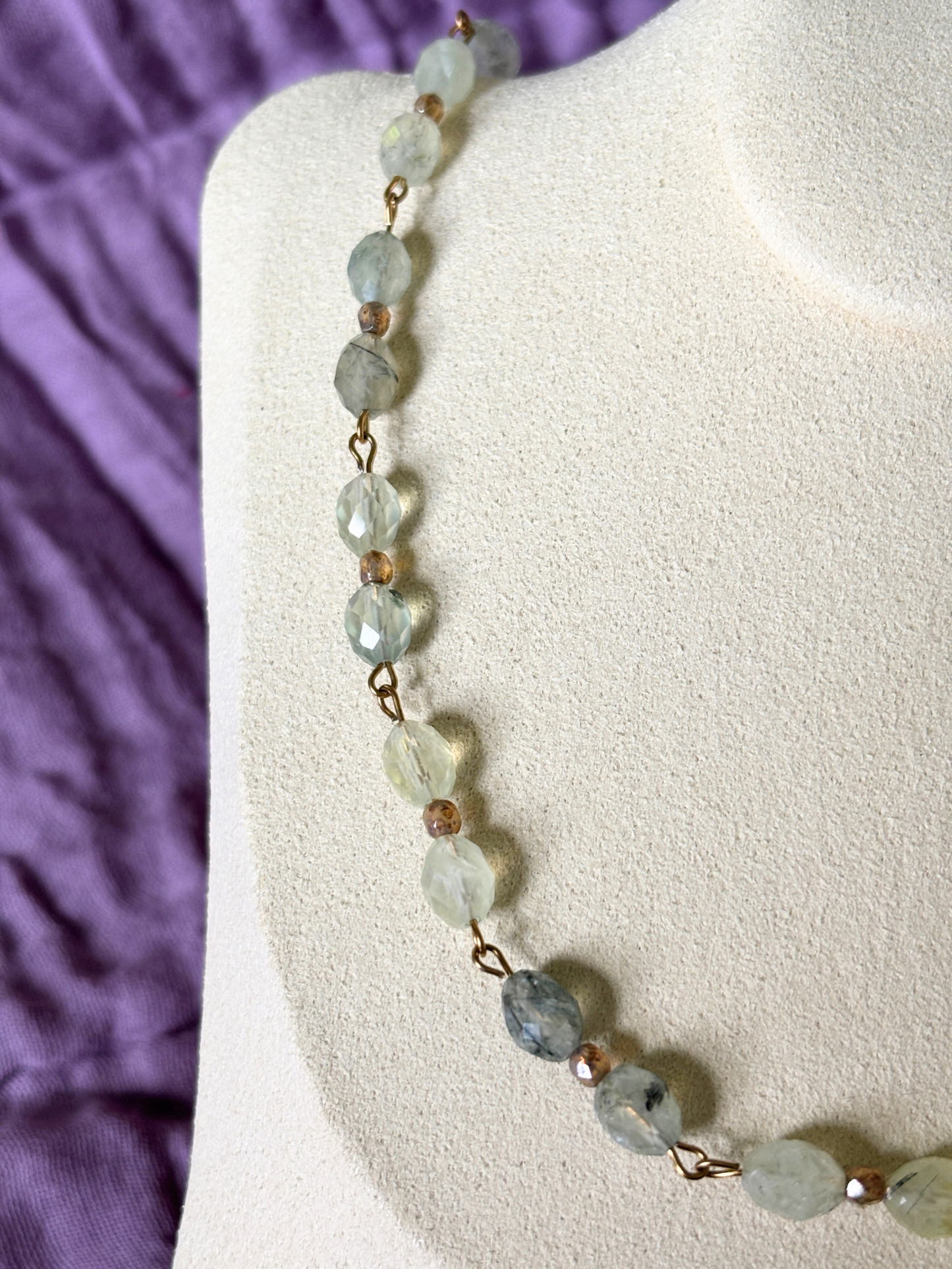 Prehnite Necklace