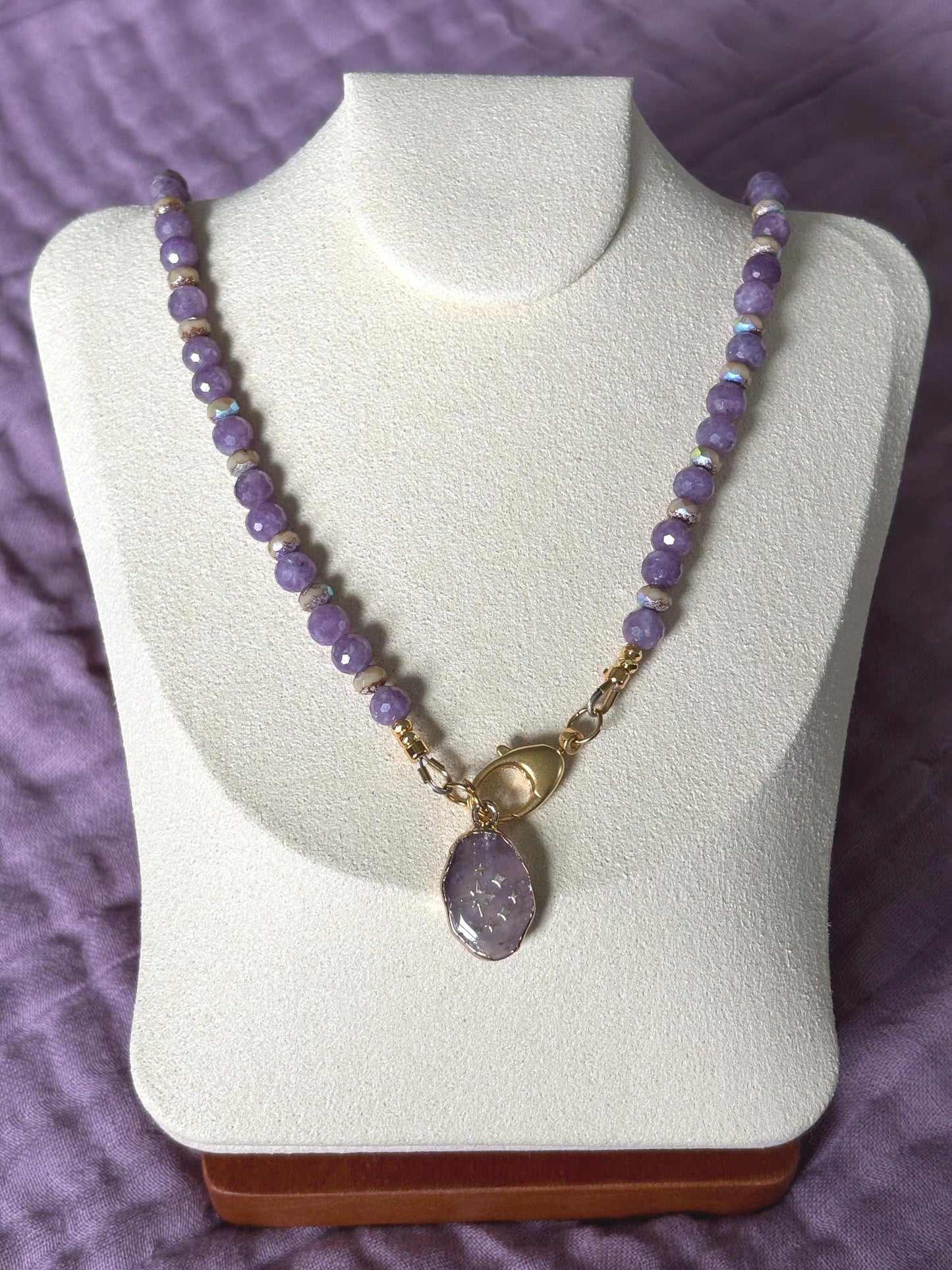 Amethyst Sparkle Necklace