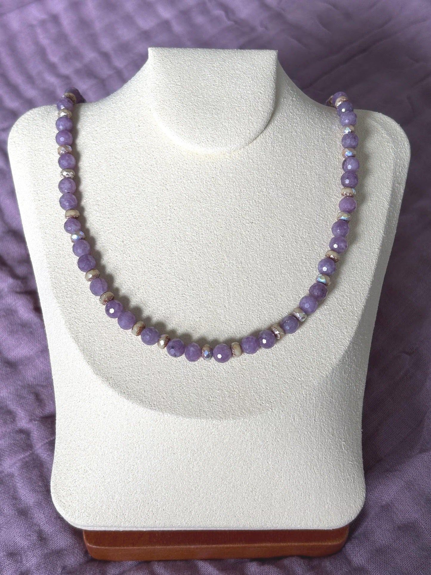 Amethyst Sparkle Necklace