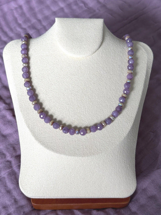 Amethyst Sparkle Necklace