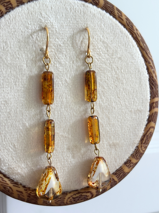 Caramel Macchiato Earrings