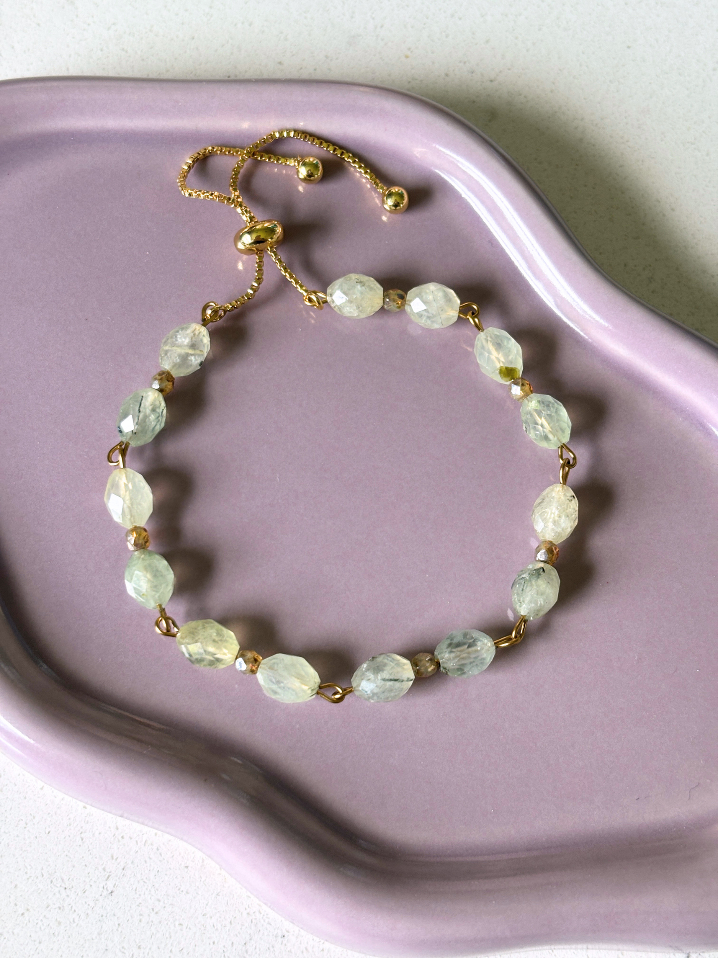 Prehnite Bracelet