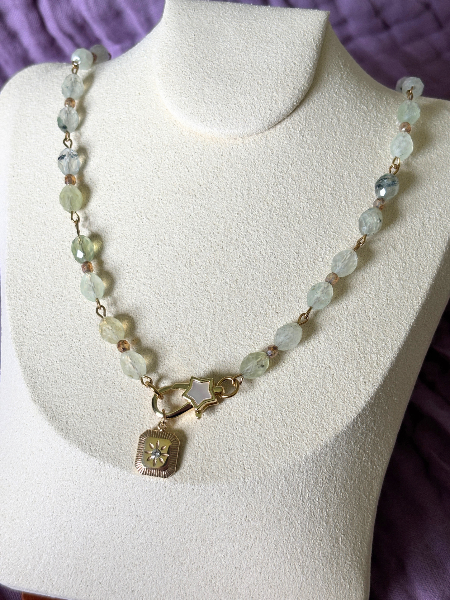 Prehnite Necklace